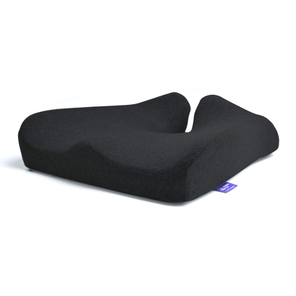 Ergonomic Black Seat Cushion
